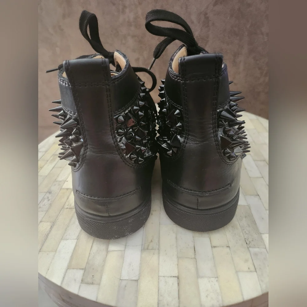 Christian Louboutin Louis Pik Pik Flat high-top sneakers size 45
